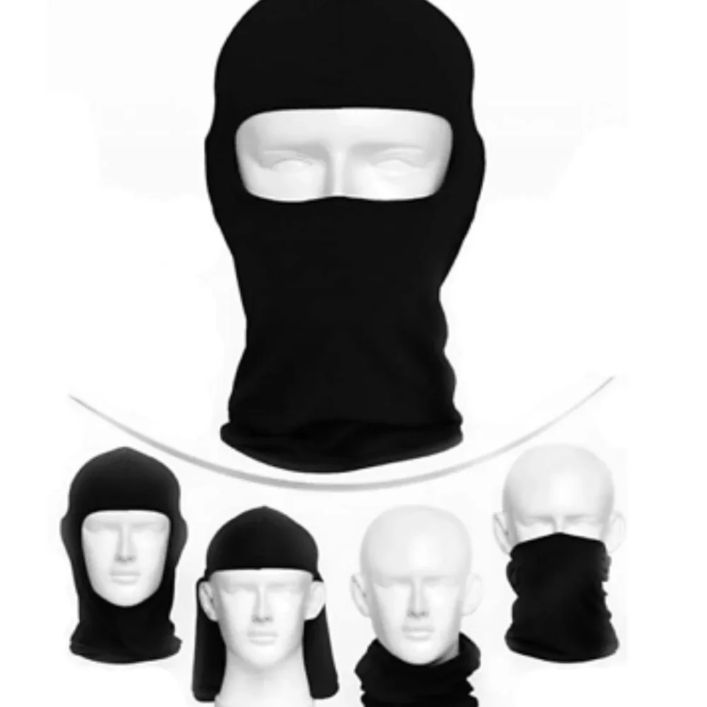 Maoko Thin Hood Balaclava,Ski Face Mask Balaclava - Black